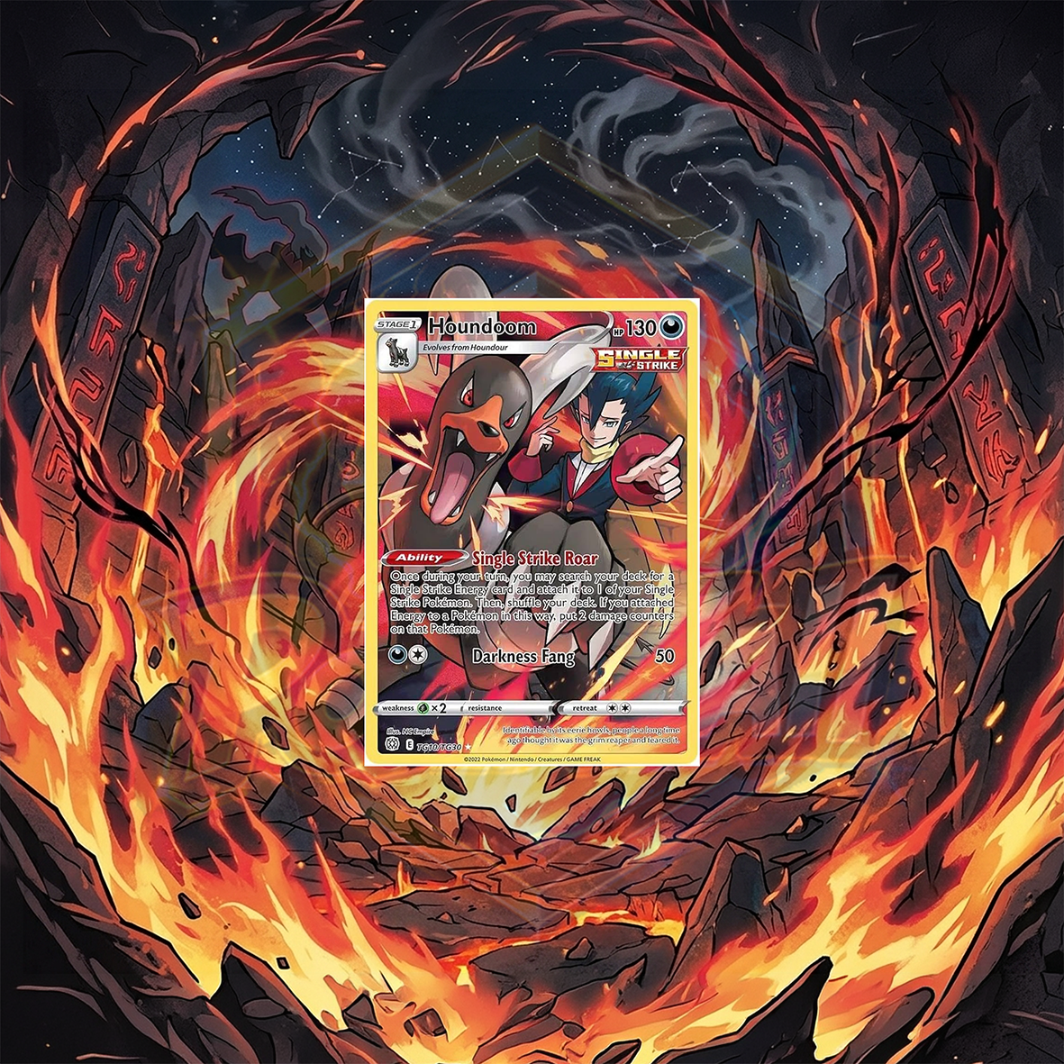 Ramka Kwadratowa 20x20 Houndoom (TG10/TG30)