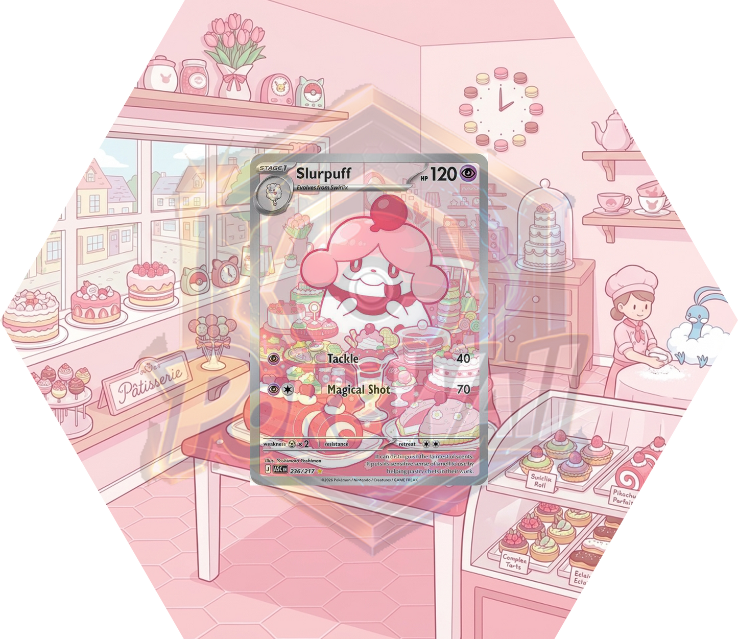 Ramka Hexagon Slurpuff (ASC 236)