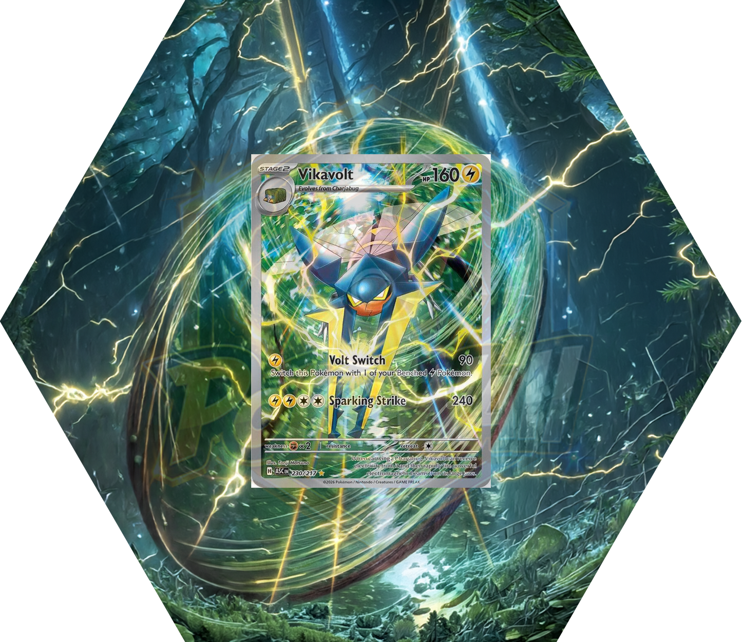 Ramka Hexagon Vikavolt (ASC 230)