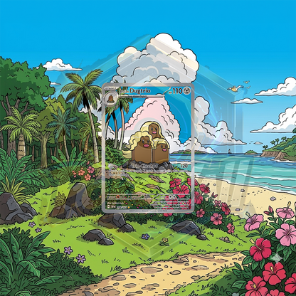 Ramka Kwadratowa 20x20 Alolan Dugtrio (SSP 208)