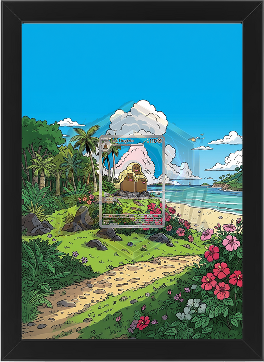 Ramka Prostokątna 30x21 Alolan Dugtrio (SSP 208)