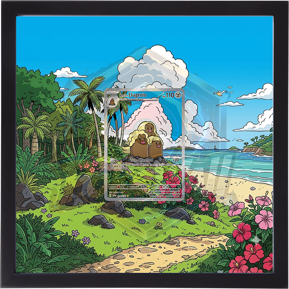 Ramka Kwadratowa 20x20 Alolan Dugtrio (SSP 208)