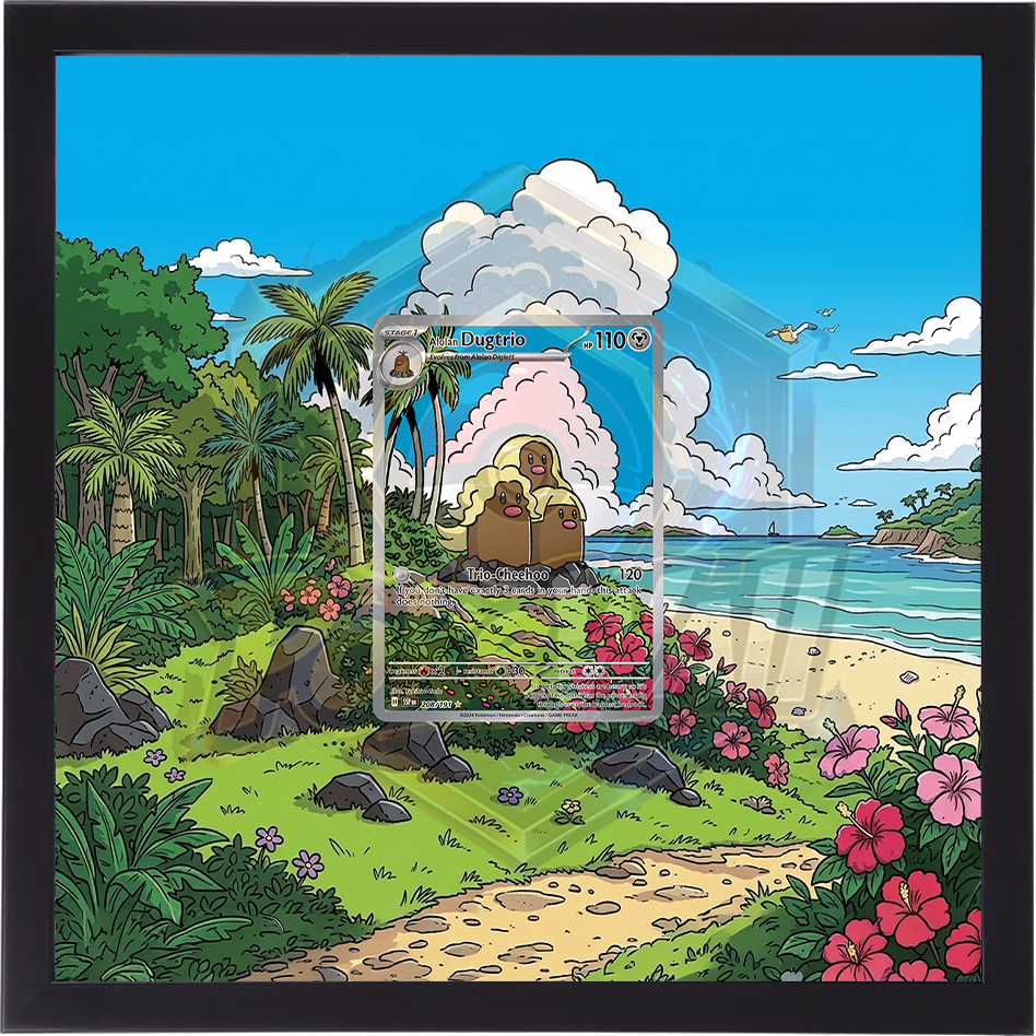 Ramka Kwadratowa 20x20 Alolan Dugtrio (SSP 208)