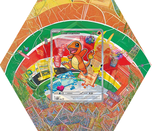 Ramka Hexagon Charmander - First Partners (MEP 038)