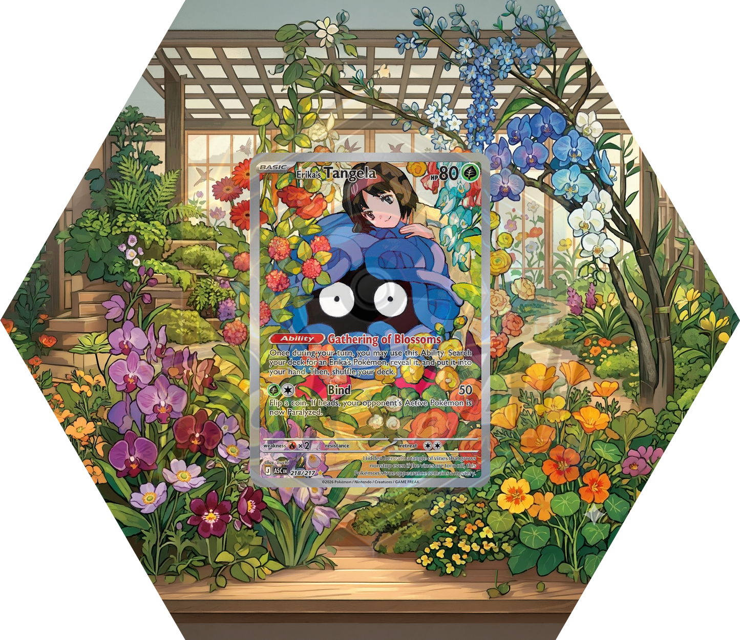 Ramka Hexagon Erika's Tangela (ASC 218)