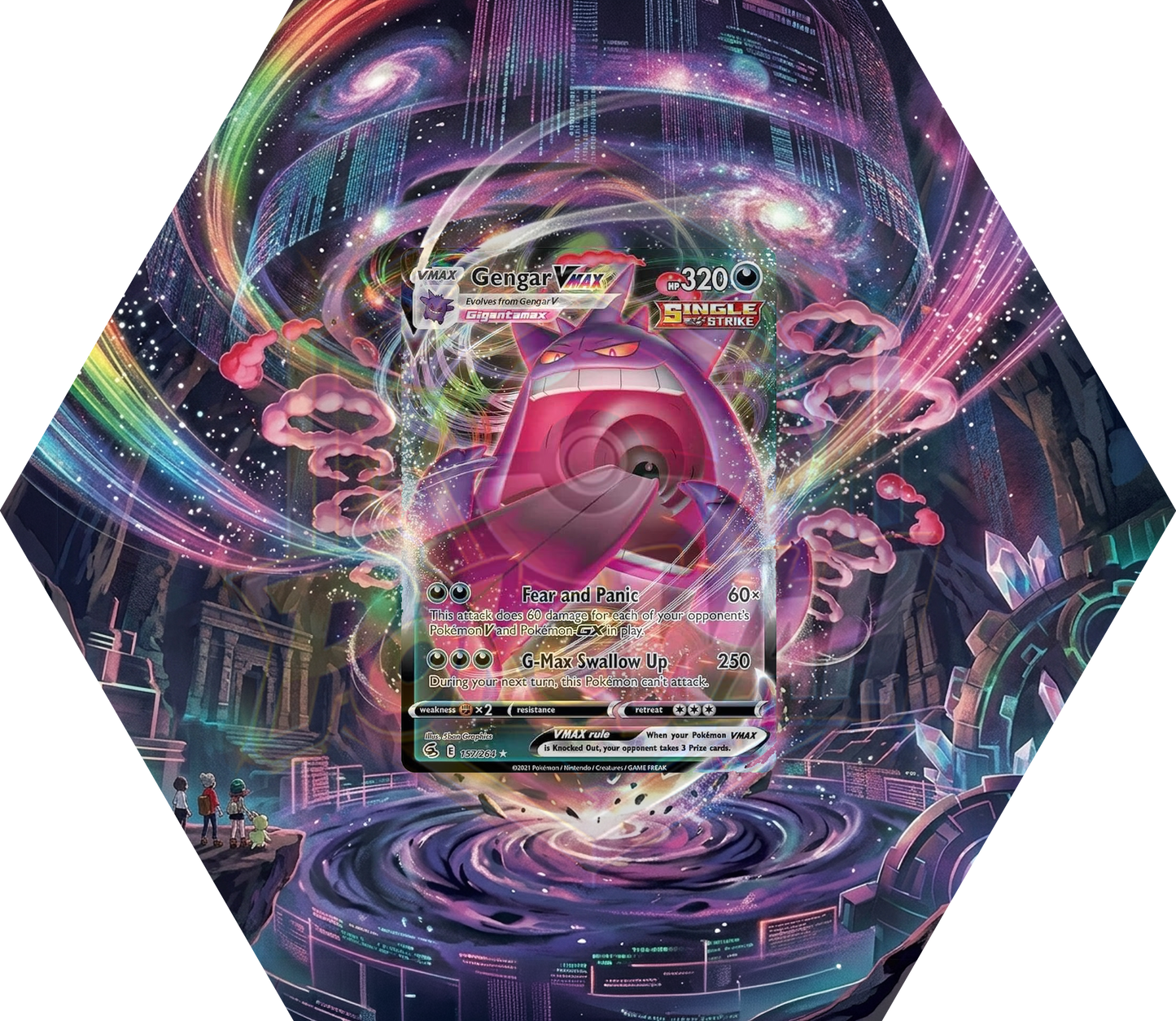 Ramka Hexagon Gengar V-Max (FST 157)