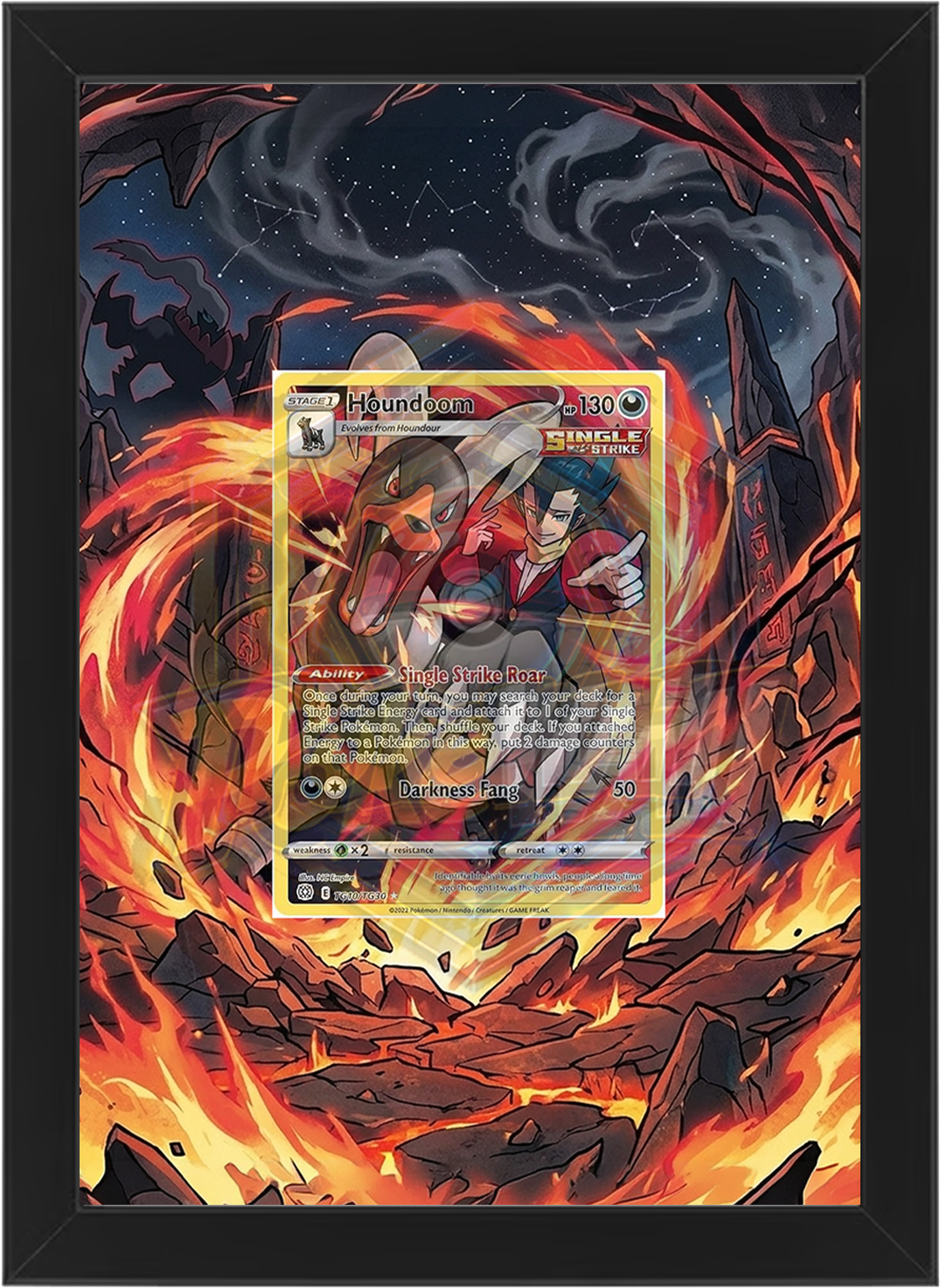 Ramka Prostokątna 30x21 Houndoom (TG10/TG30)