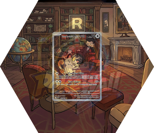 Ramka Hexagon Team Rocket's Meowth (DRI 203)