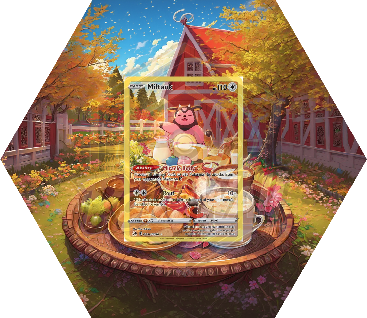 Ramka Hexagon Miltank (GG24/GG70)